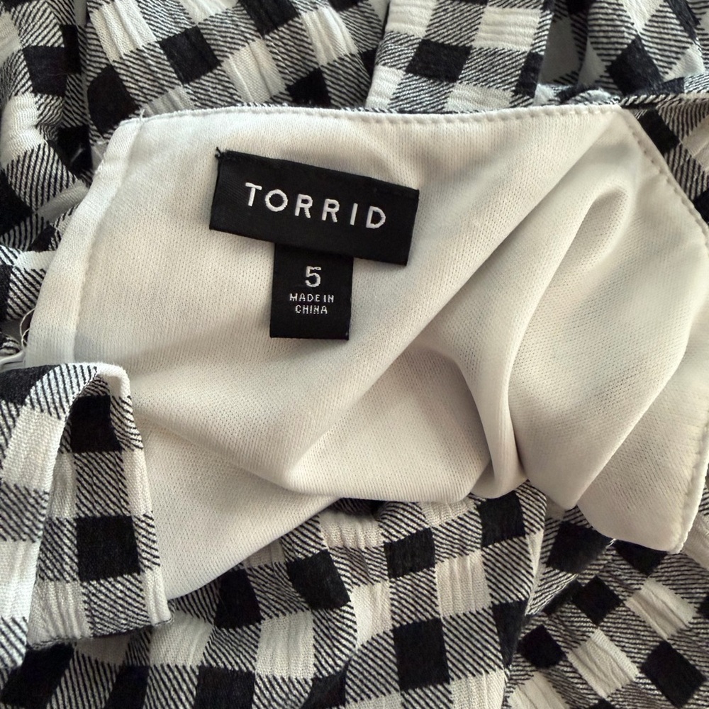 Torrid Gingham Halter Maxi Dress - Picture 9 of 11